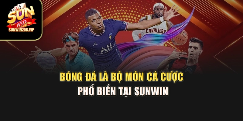 Bóng đá là bộ môn cá cược phổ biến tại Sunwin