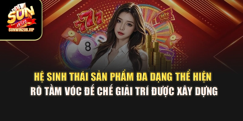 Hệ sinh thái sản phẩm đa dạng thể hiện rõ tầm vóc đế chế giải trí được xây dựng