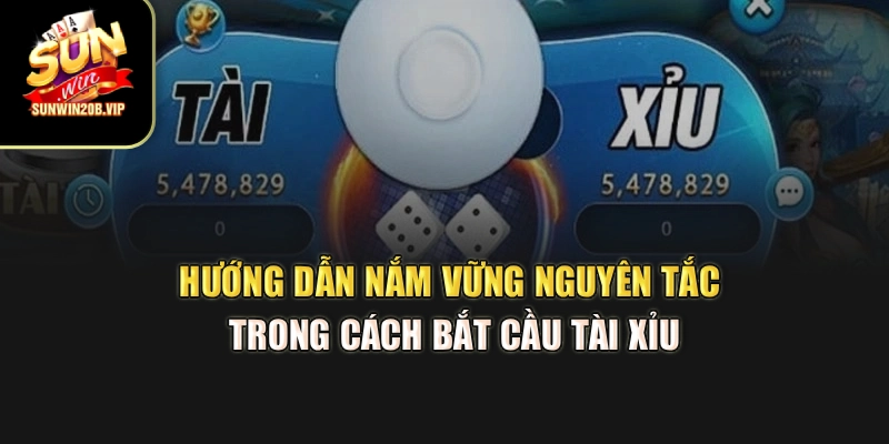 Hướng dẫn nắm vững nguyên tắc trong cách bắt cầu tài xỉu