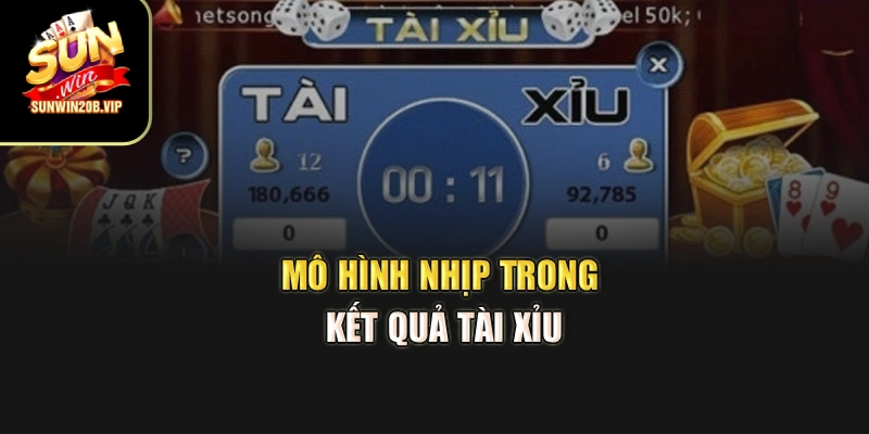 Mô hình nhịp trong kết quả tài xỉu